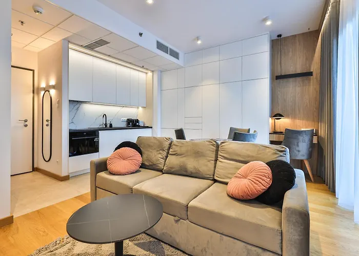 شقة Kasprzaka 29 Wola Tower By Perfect Z Garazem وارسو