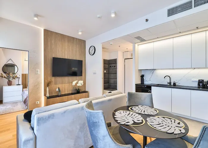 Kasprzaka 29 Wola Tower By Perfect Z Garazem شقة